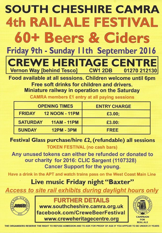Rail Ale Poster